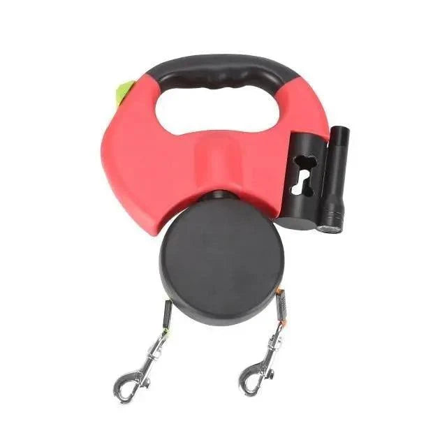 Retractable Dual Pet Leash — supplier image 4