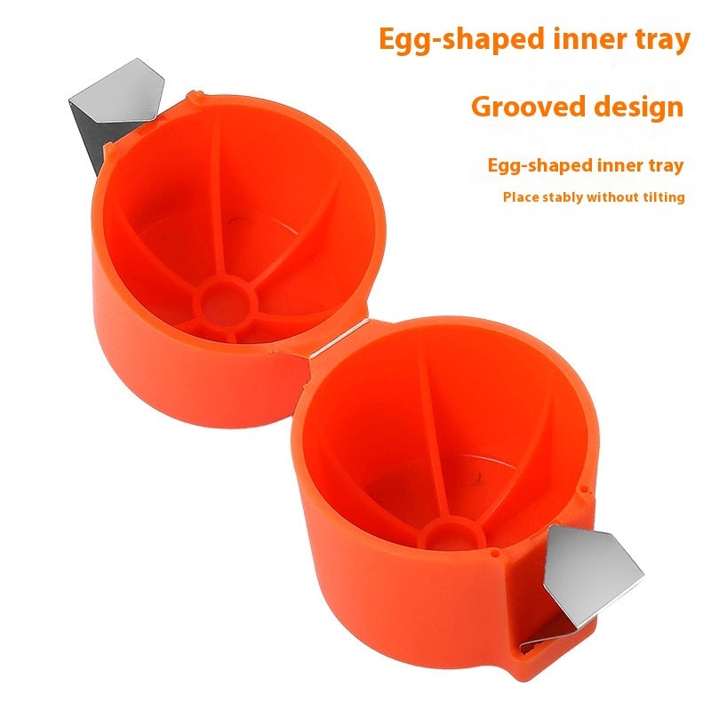 Mess-Free Egg Cracker Tool — product detail view