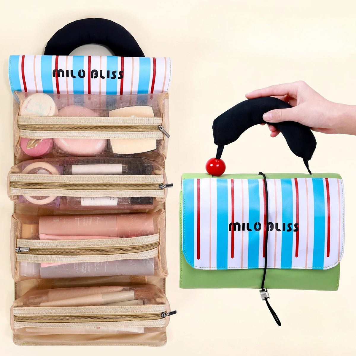 Foldable Travel Beauty Organizer