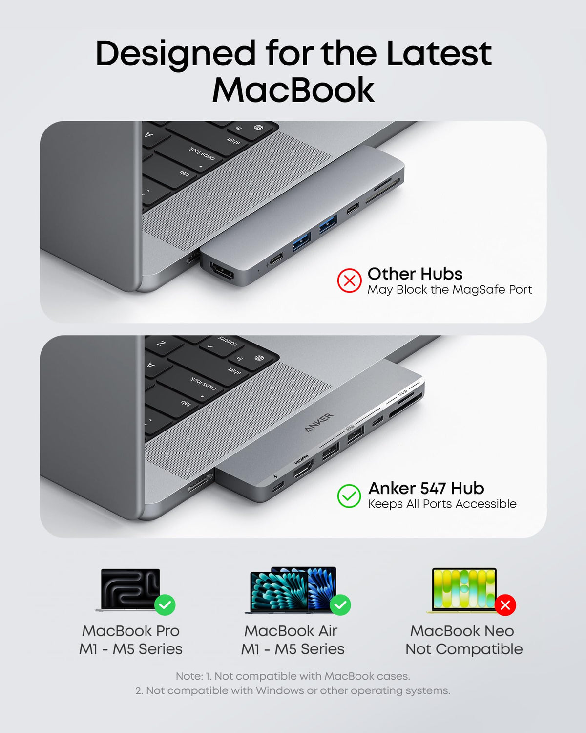 Anker 547 USB-C Hub (7-in-2, for MacBook) — supplier image 5