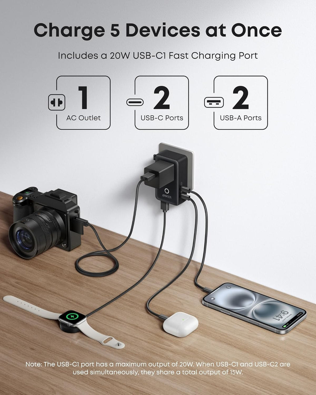 Anker Laptop Power Bank (25K, 165W, Built-In and Retractable Cables) — supplier image 44