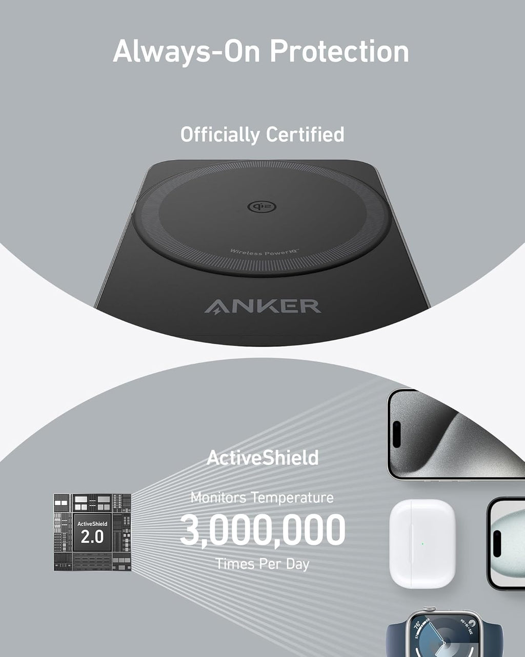 Anker MagGo Foldable 3-in-1 Wireless Charging Station — additional product view 13