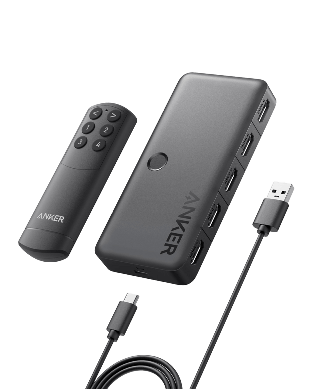 Anker HDMI Switch (4 in 1 Out, 4K HDMI) — supplier image 1