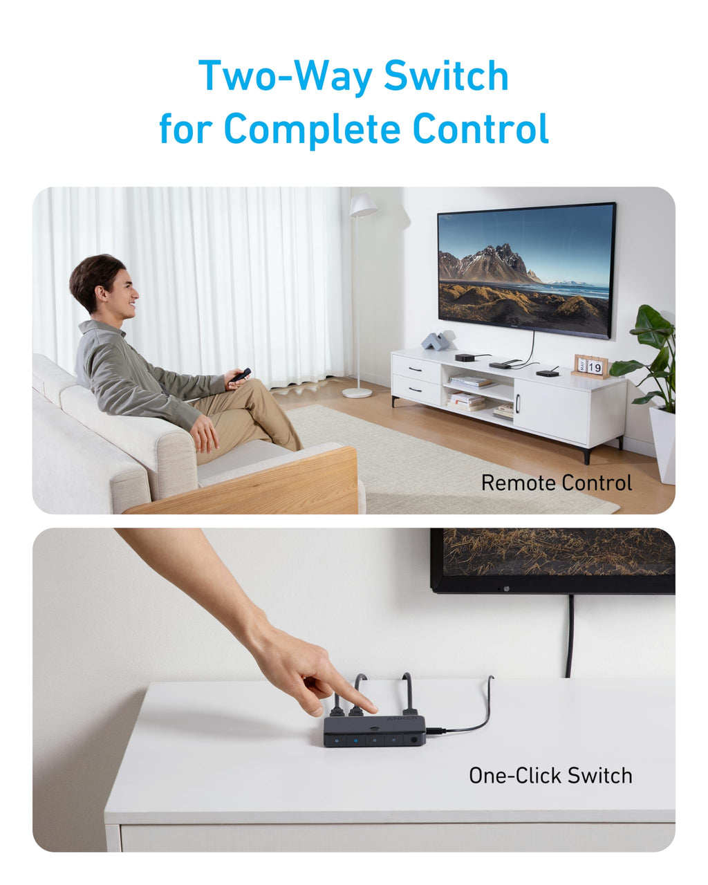 Anker HDMI Switch (4 in 1 Out, 4K HDMI) — supplier image 3