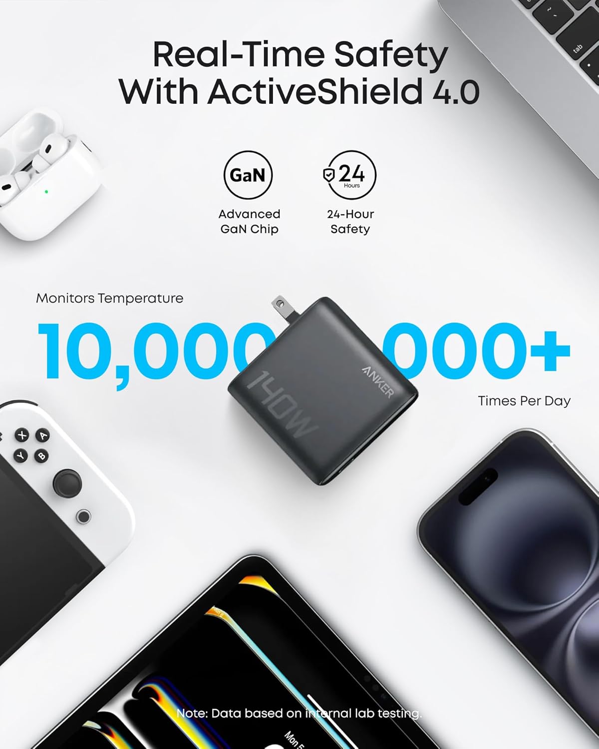 Anker Laptop Power Bank (25K, 165W, Built-In and Retractable Cables) — supplier image 13