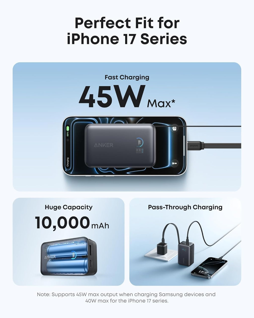 Anker Nano Power Bank (10K, 45W, Built-In Retractable USB-C Cable) — supplier image 3