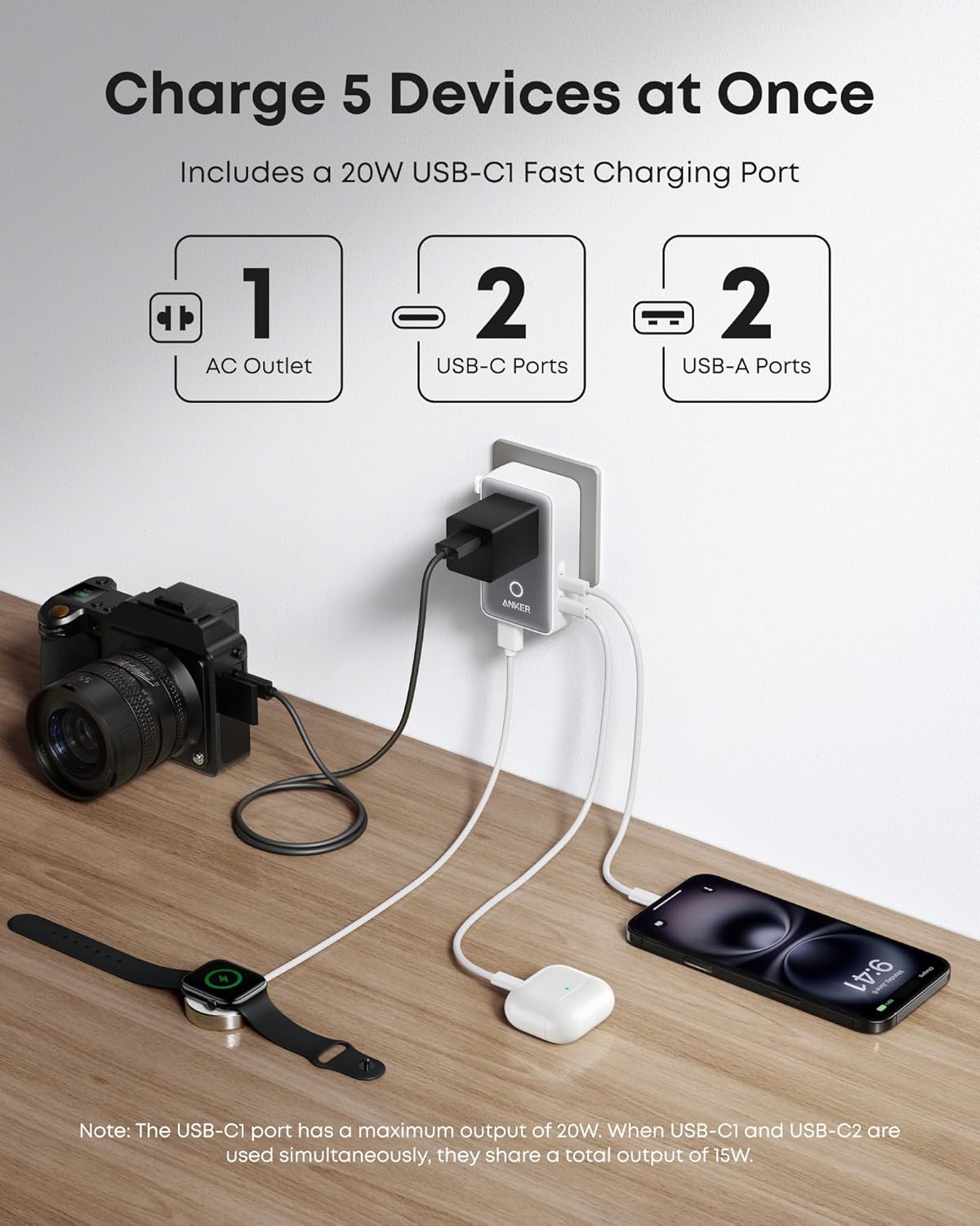 Anker Laptop Power Bank (25K, 165W, Built-In and Retractable Cables) — supplier image 96