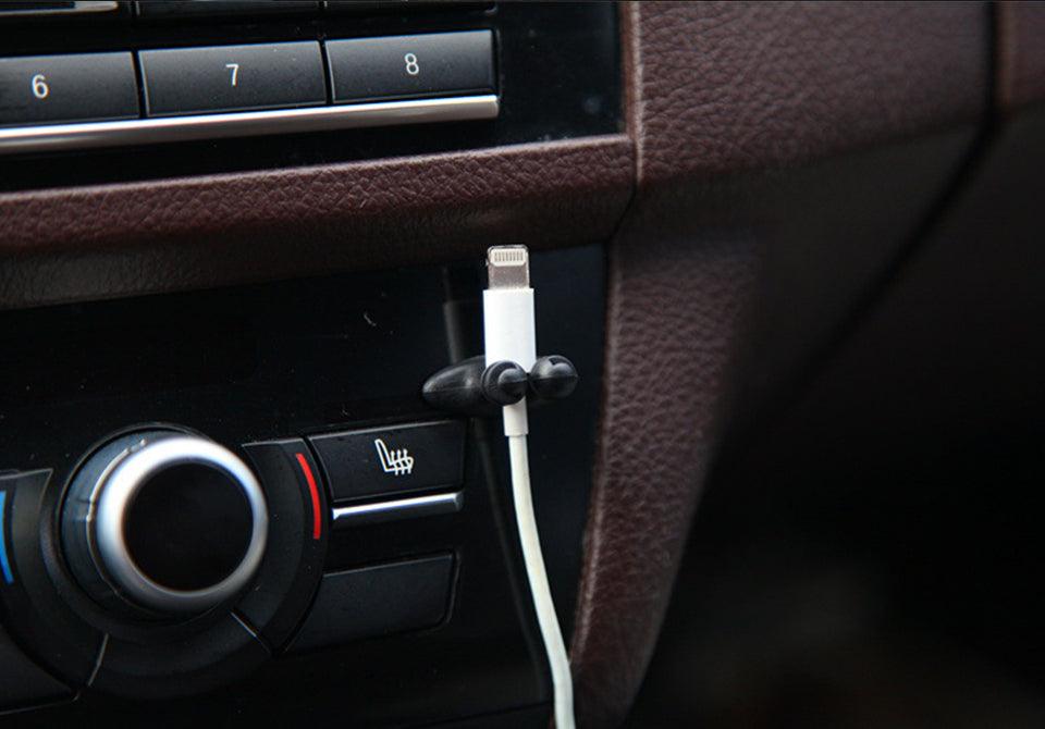 Adhesive Cable Organizer Clips — 8 Pack — additional product view 2