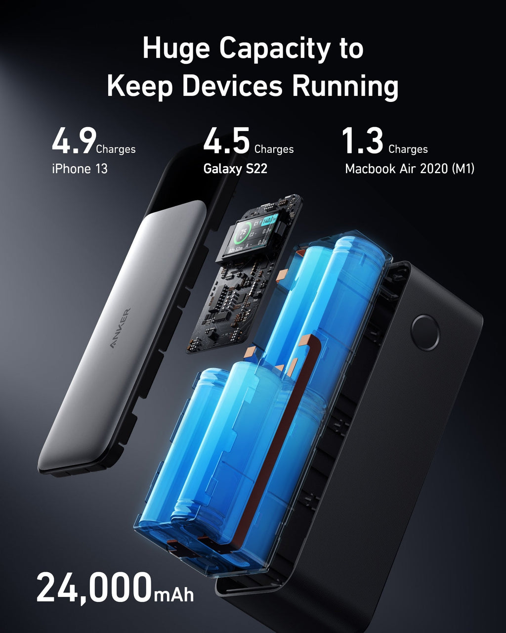 Anker 737 Power Bank (PowerCore 24K) — supplier image 4