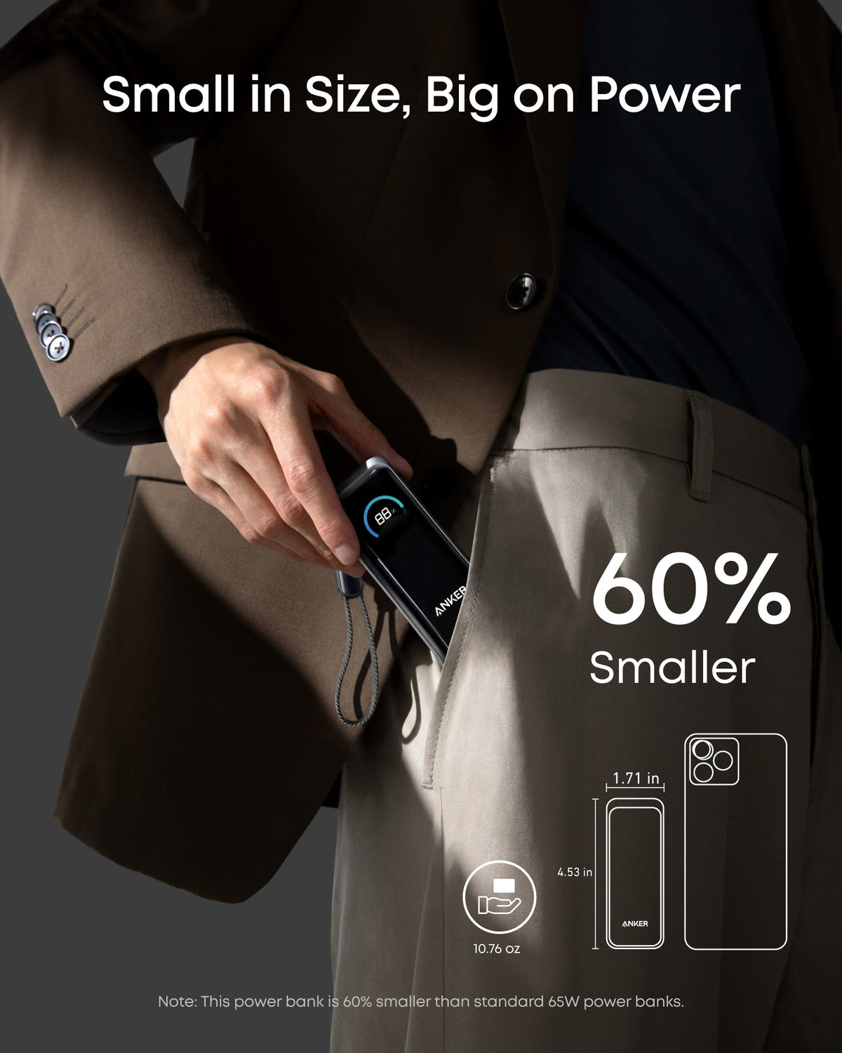 Anker Prime Power Bank (9.6K, 65W, Fusion) — supplier image 4