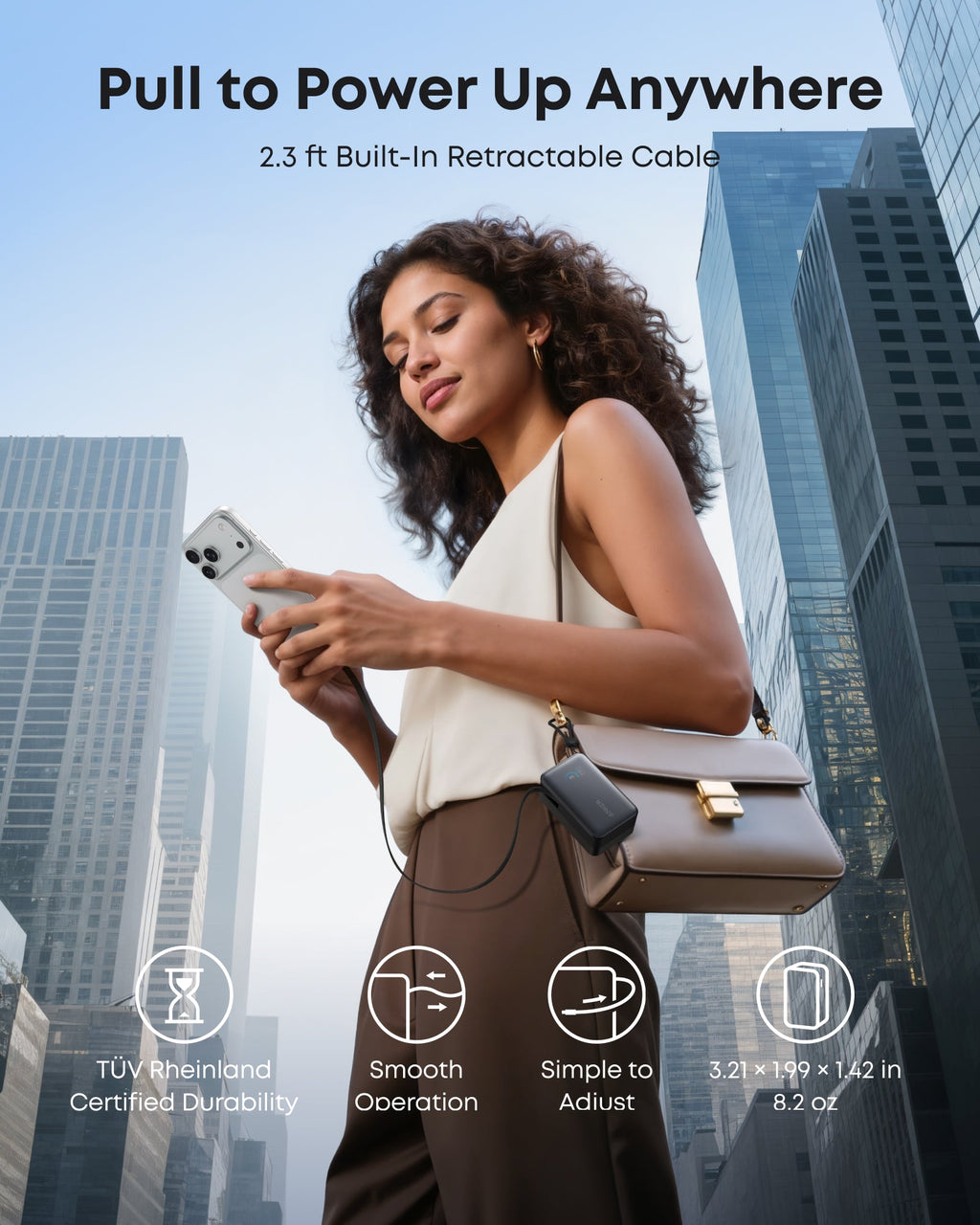 Anker Nano Power Bank (10K, 45W, Built-In Retractable USB-C Cable) — supplier image 5