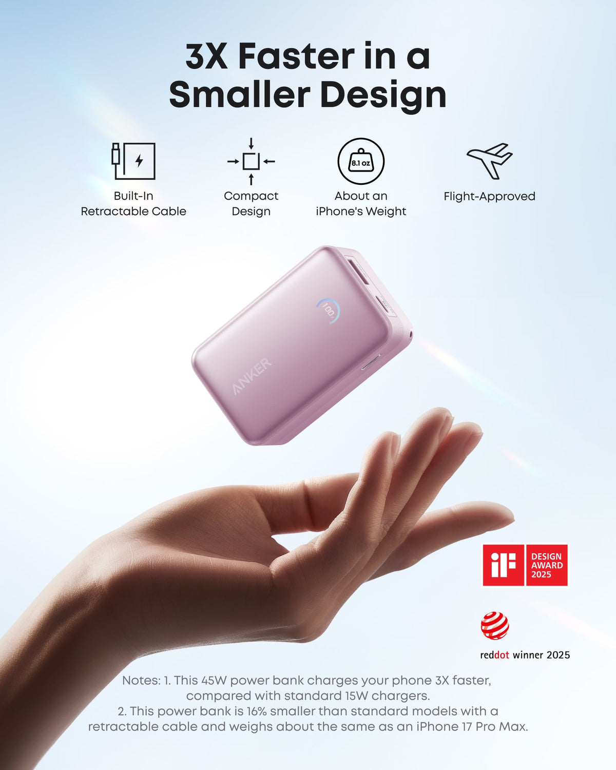 Anker Nano Power Bank (10K, 45W, Built-In Retractable USB-C Cable) — supplier image 26