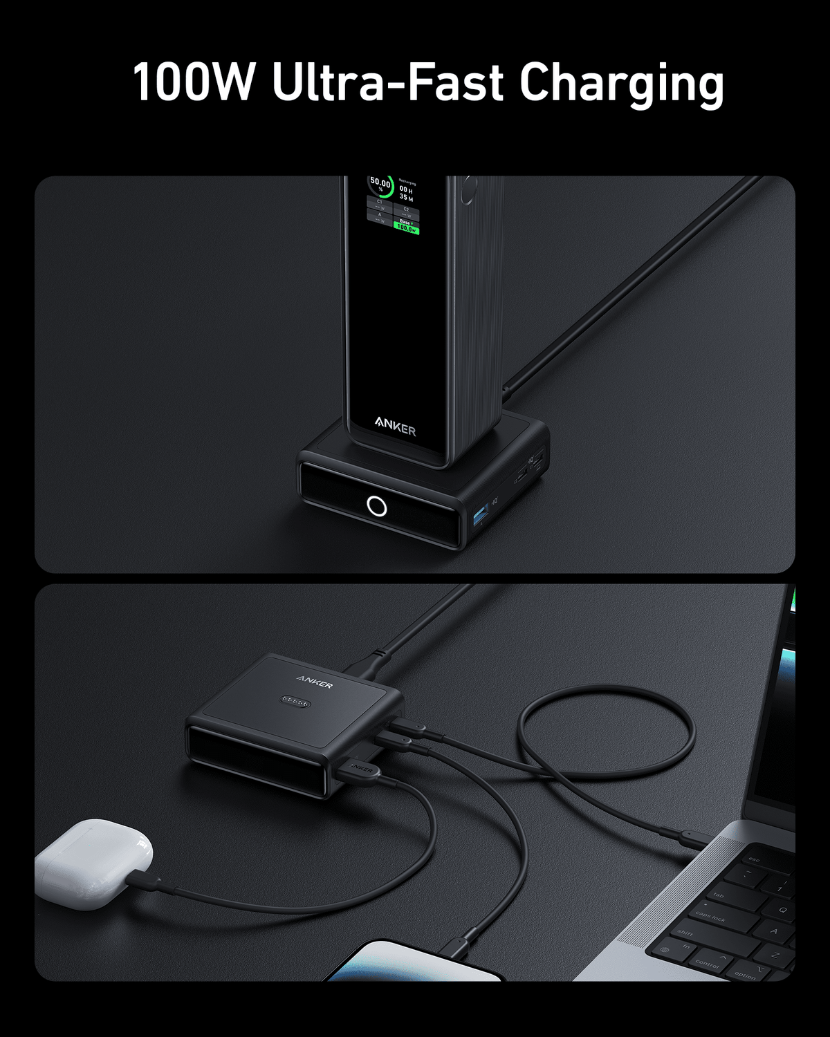 Anker 100W Charging Base for Anker Prime Power Bank — supplier image 4
