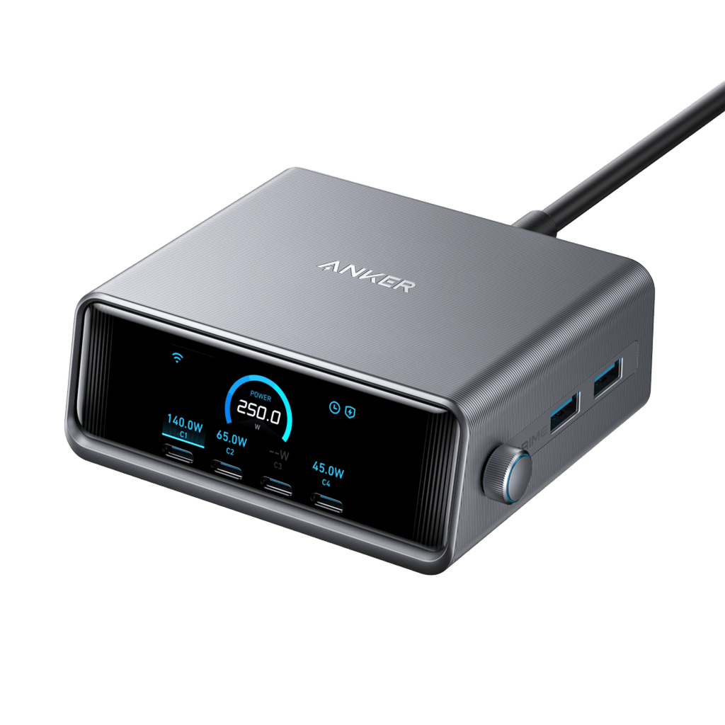 Anker Prime Charger (250W, 6 Ports, GaNPrime) — supplier image 1