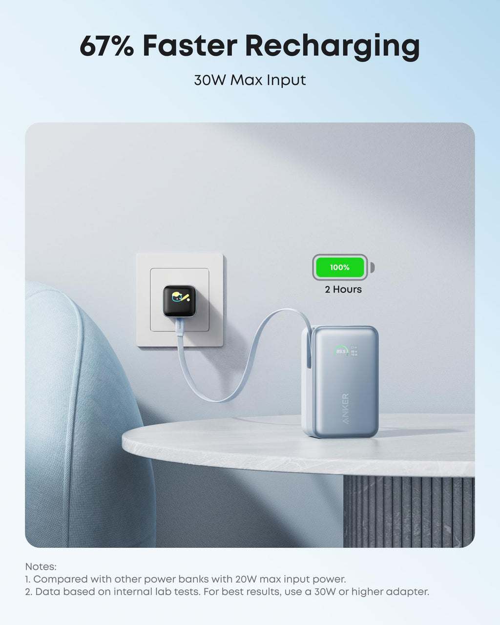 Anker Nano Power Bank (10K, 45W, Built-In Retractable USB-C Cable) — supplier image 36