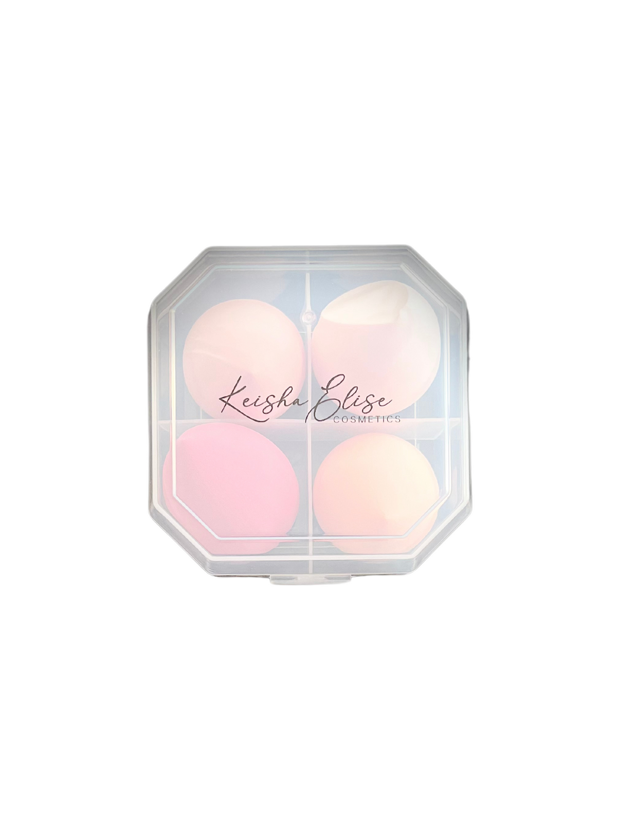 4-Piece Makeup Sponge Set with Travel Case — additional product view 2