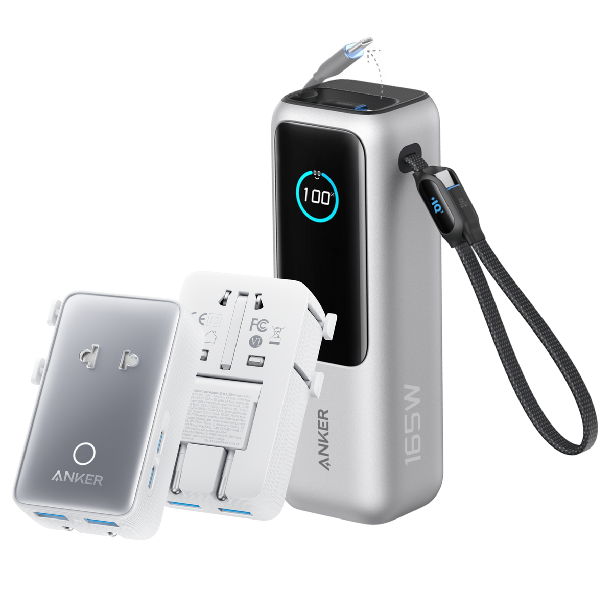 Anker Laptop Power Bank (25K, 165W, Built-In and Retractable Cables) — supplier image 94
