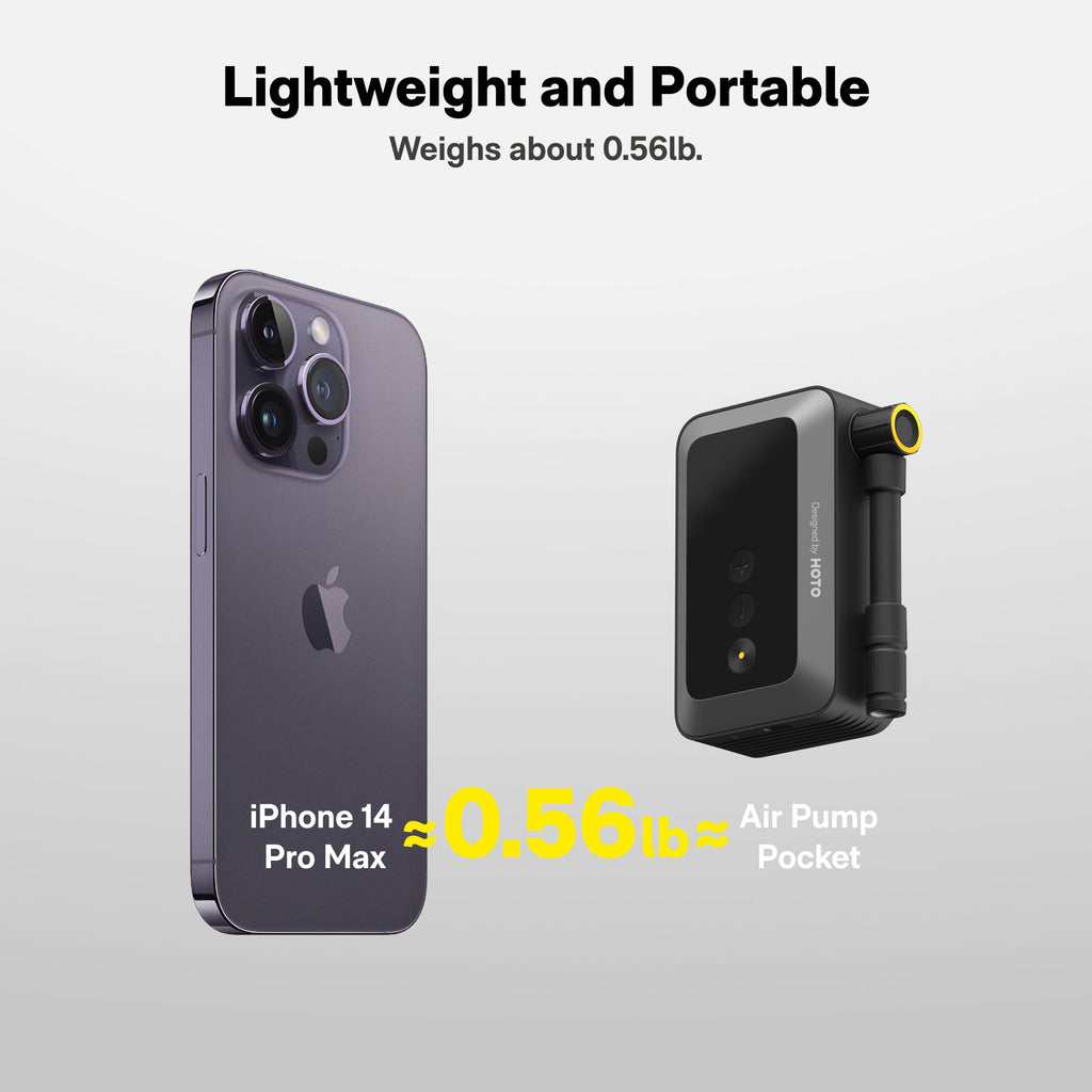 HOTO Air Pump Pocket — Portable Bike Pump — additional product view 7