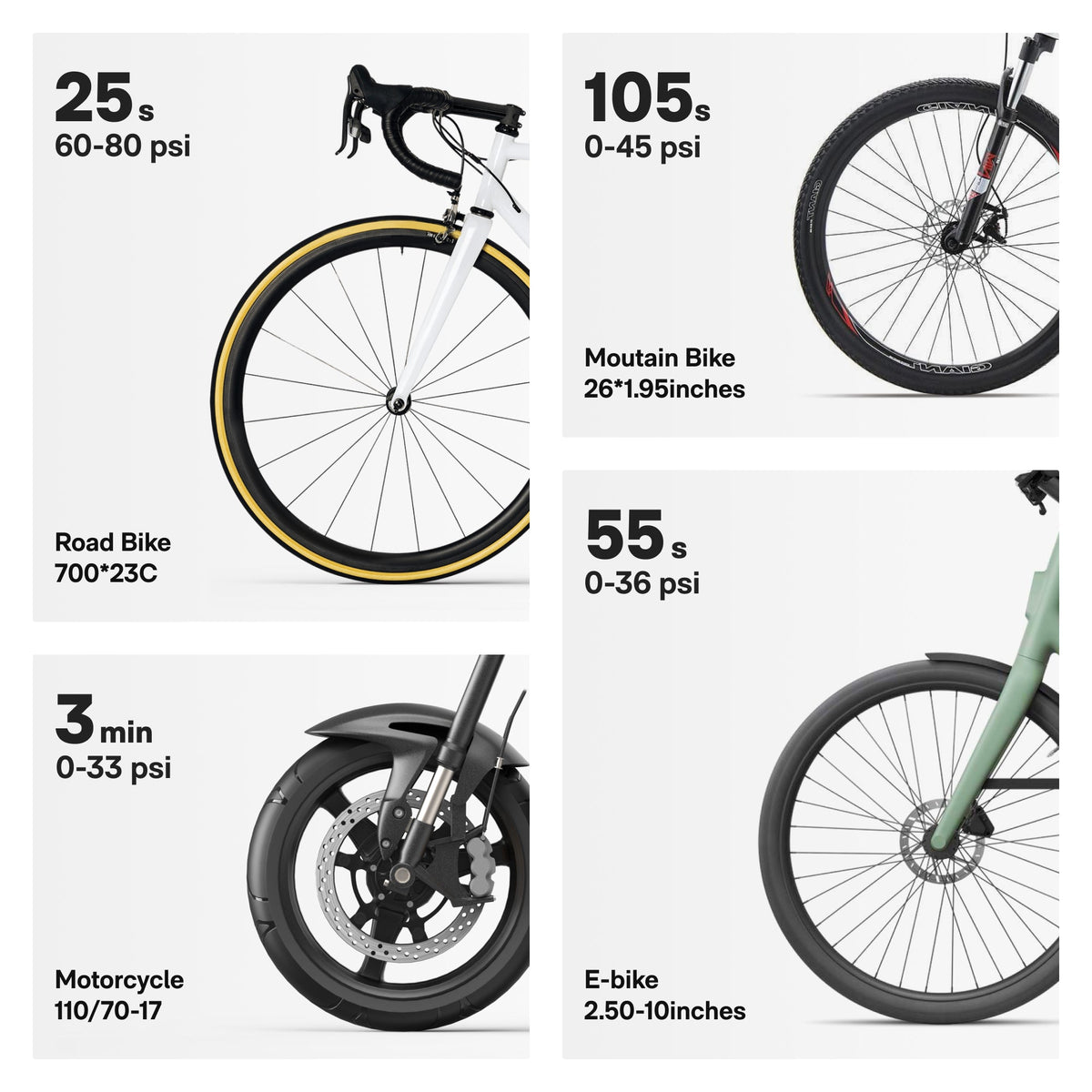 HOTO Air Pump Pocket — Portable Bike Pump — additional product view 1