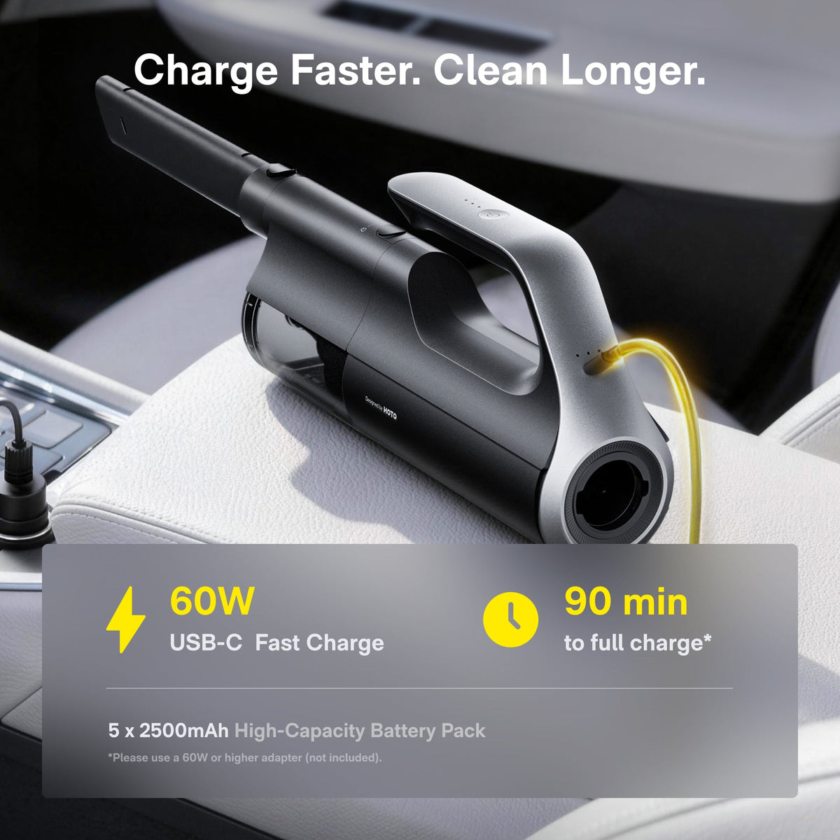 HOTO BlowVac™ Handheld Vacuum — supplier image 5