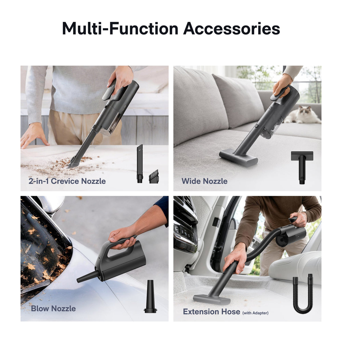 HOTO BlowVac™ Handheld Vacuum — supplier image 6