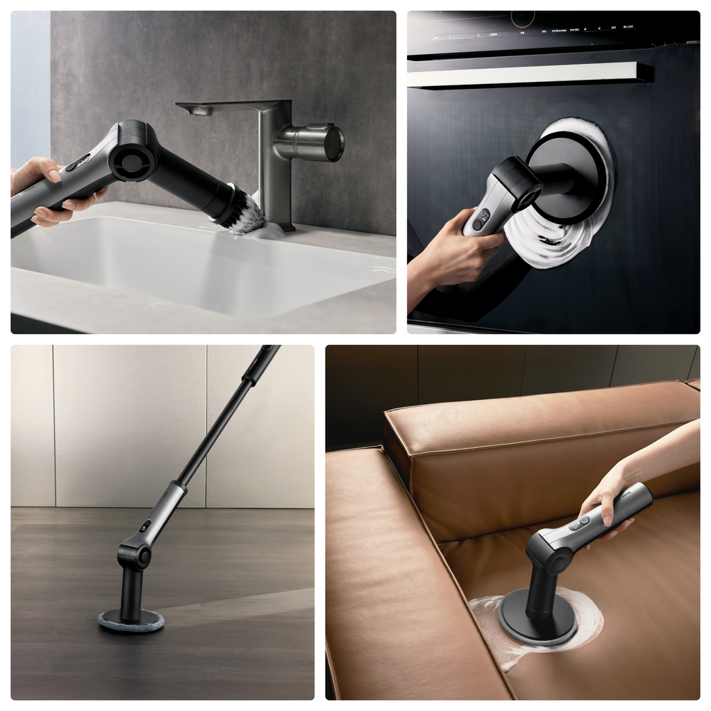 HOTO Flexi™ Cordless Spin Scrubber — supplier image 3