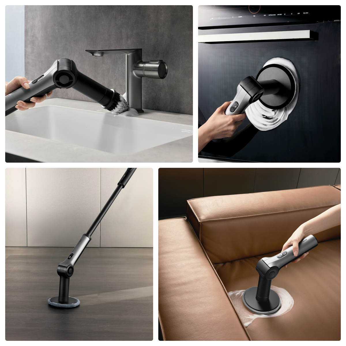 HOTO Flexi™ Cordless Spin Scrubber — supplier image 3