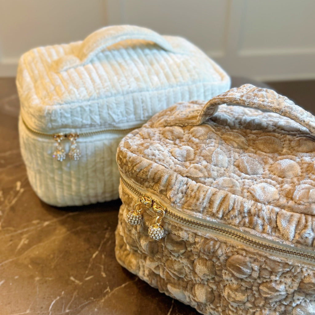 Quilted Velvet Vanity Case — additional product view 4