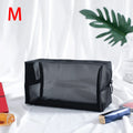 Black Mesh Travel Cosmetic Bag — additional product view 8