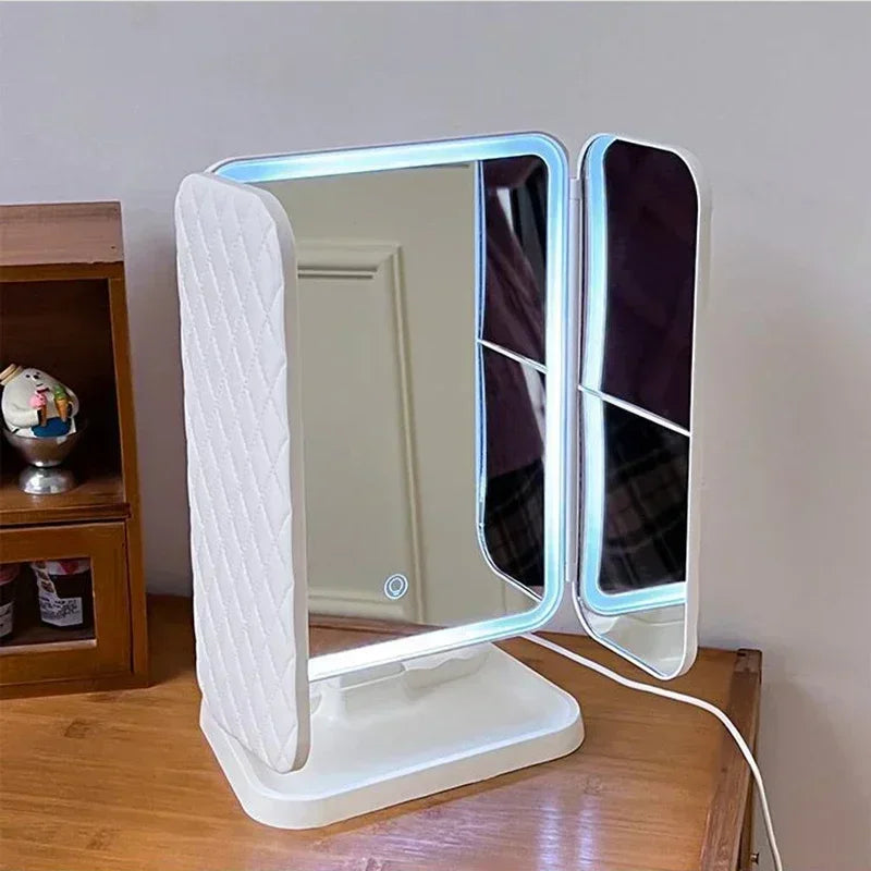 Trifold LED Makeup Mirror — additional product view 3