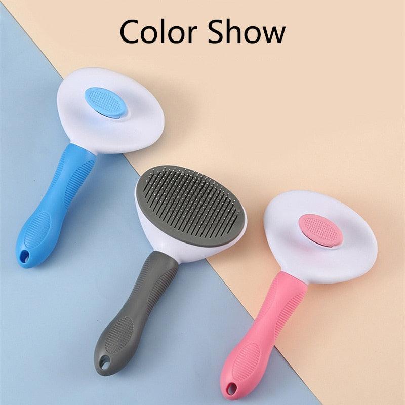 Self-Cleaning Pet Grooming Brush — supplier image 5