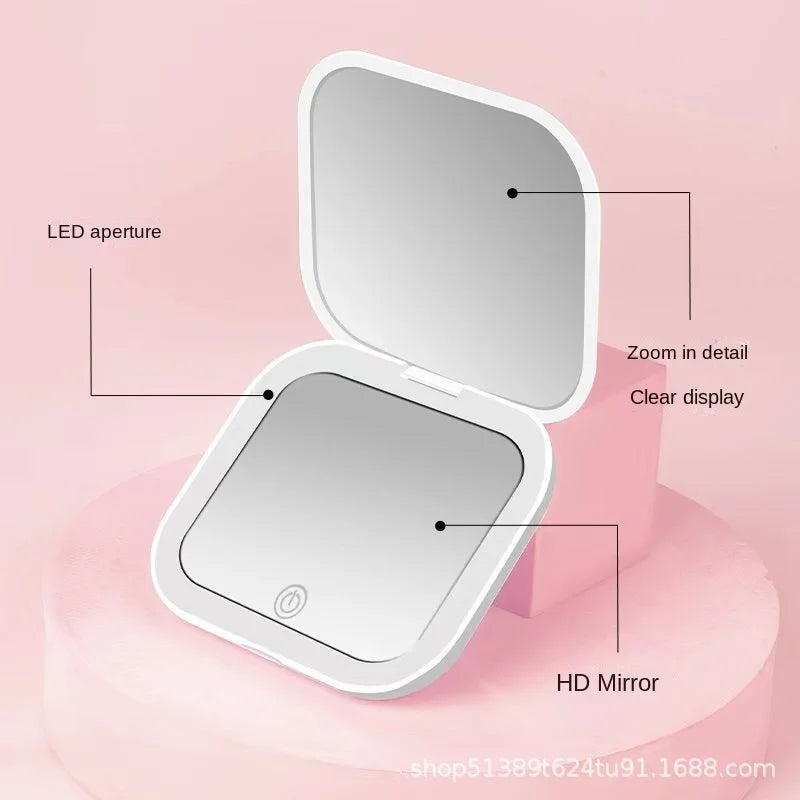 Mini Folding LED Makeup Mirror — additional product view 1