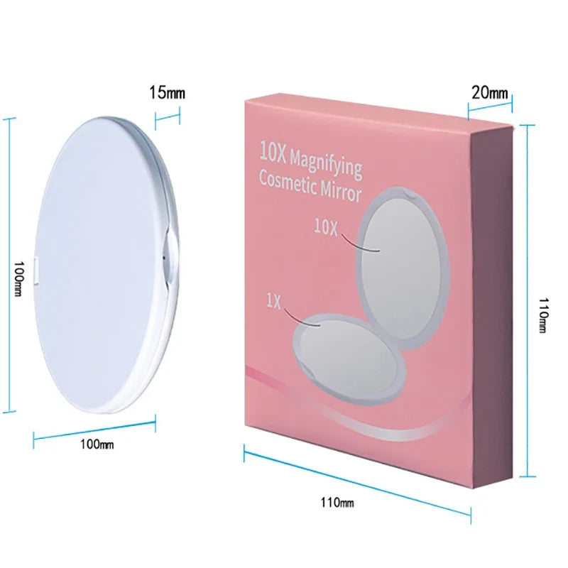 Compact Double-Sided Makeup Mirror — product detail view