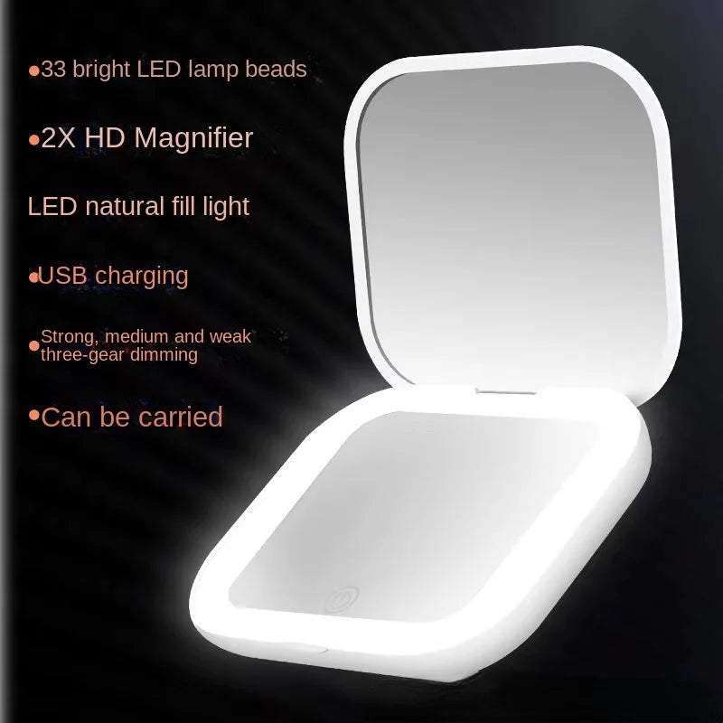 Mini Folding LED Makeup Mirror — additional product view 3
