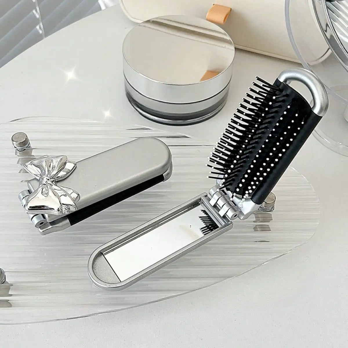 Portable Comb & Makeup Mirror — additional product view 5