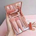 Mini Makeup Brush Set with Case & Mirror — 5 Piece — additional product view 6