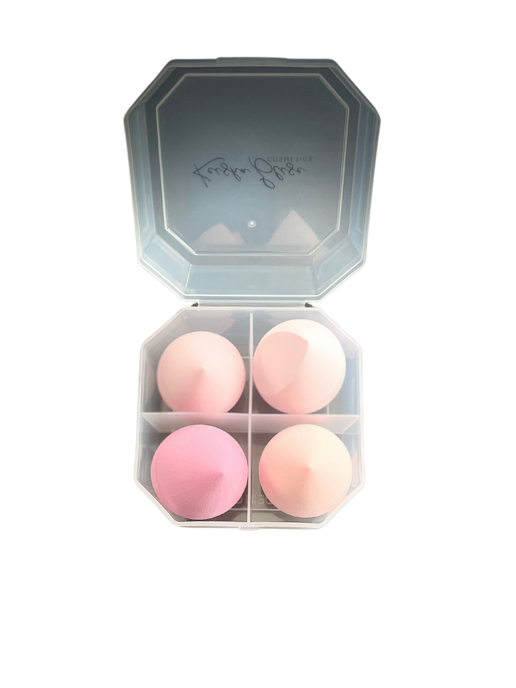 4-Piece Makeup Sponge Set with Travel Case — additional product view 3