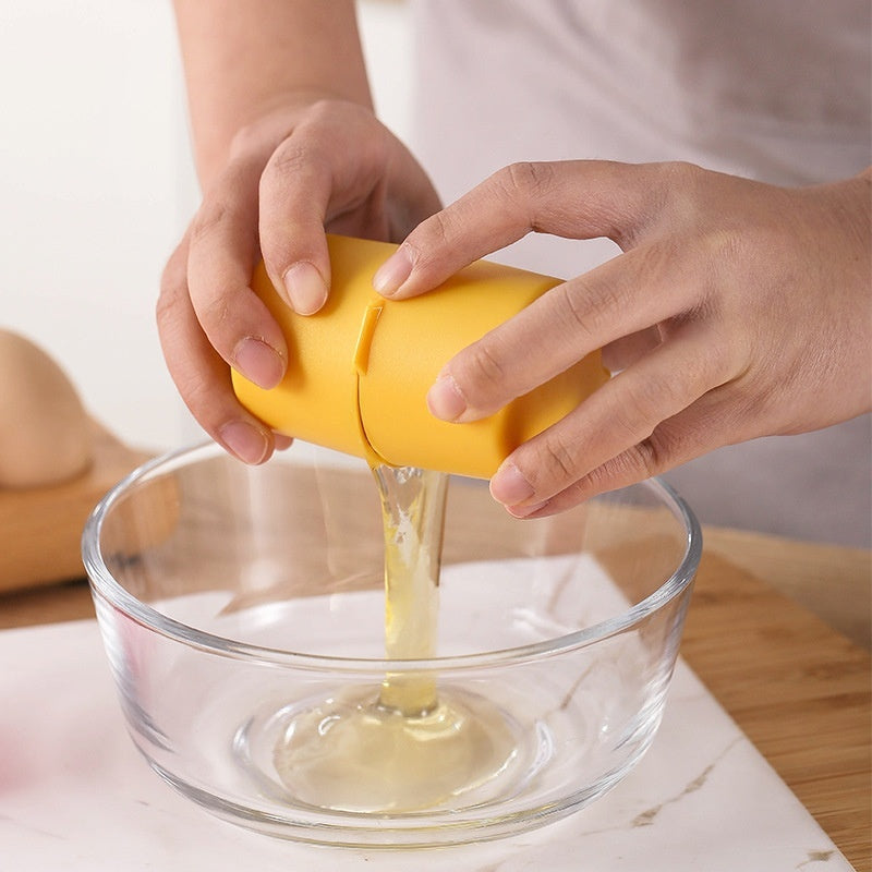 Mess-Free Egg Cracker Tool — product detail view