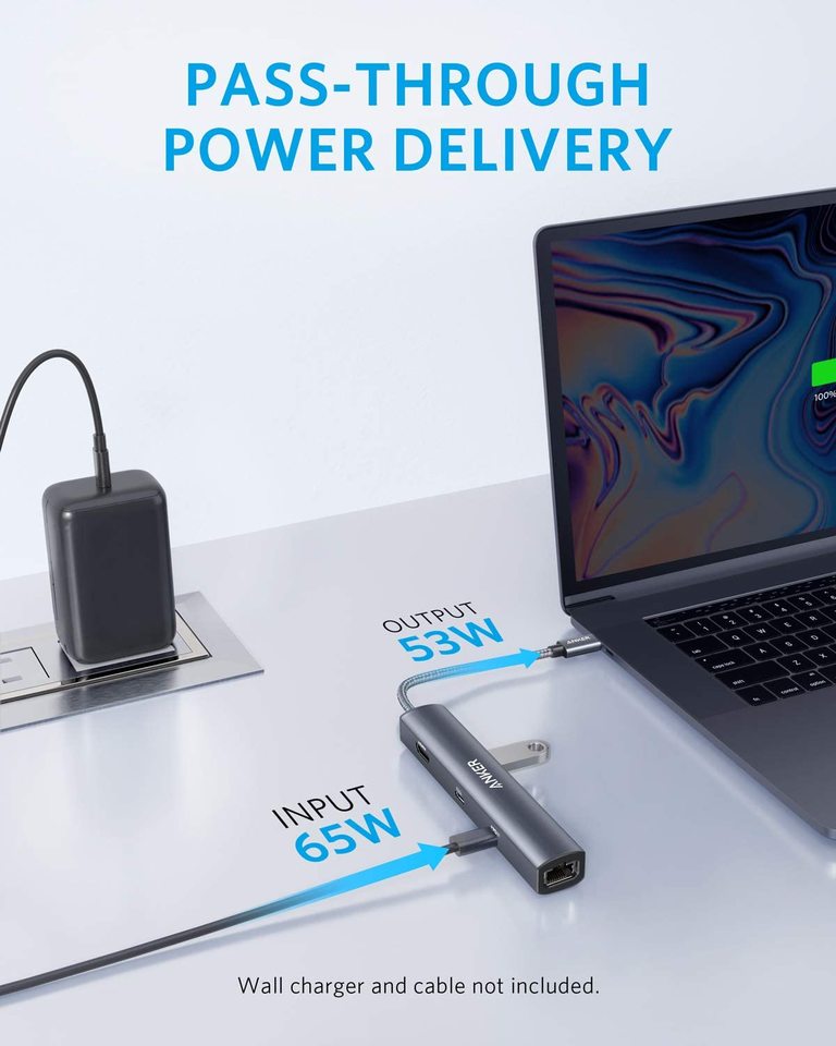 Anker 543 USB-C Hub (6-in-1, Slim) — supplier image 3