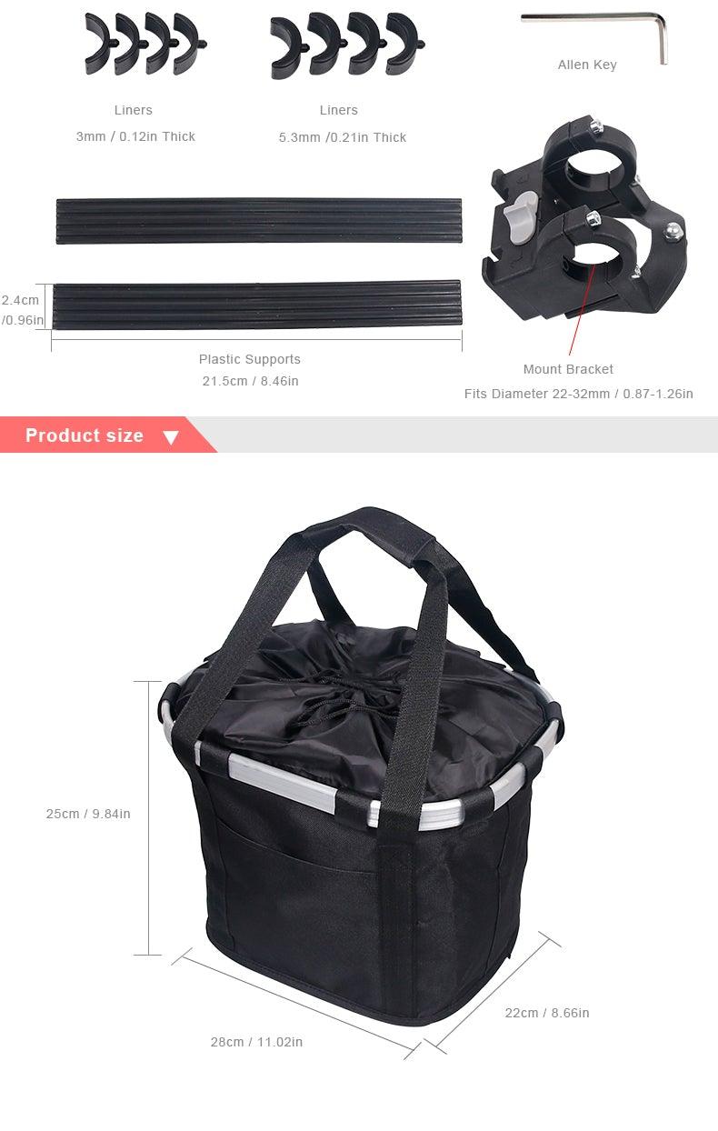 Detachable Bicycle Basket & Small Pet Carrier — supplier image 5