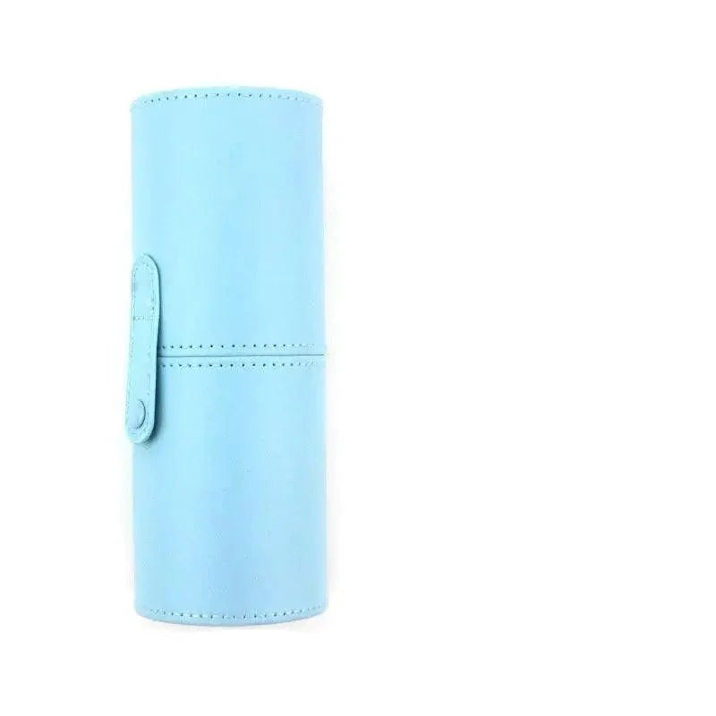 PU Makeup Brush Holder with Lid — supplier image 26
