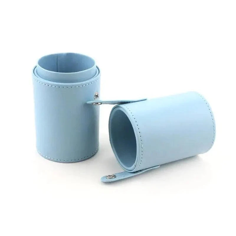 PU Makeup Brush Holder with Lid — supplier image 10