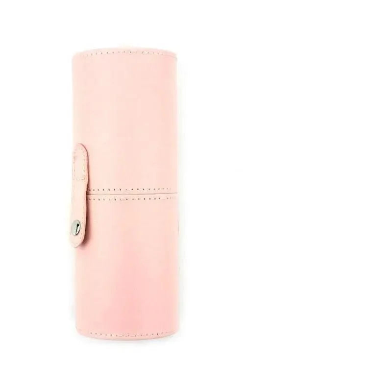 PU Makeup Brush Holder with Lid — supplier image 18