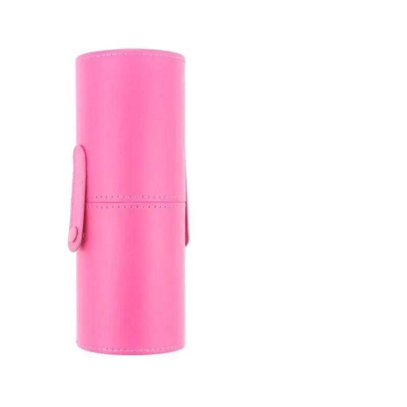 PU Makeup Brush Holder with Lid — supplier image 16