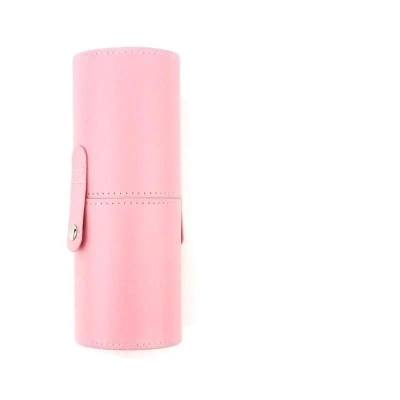 PU Makeup Brush Holder with Lid — supplier image 9