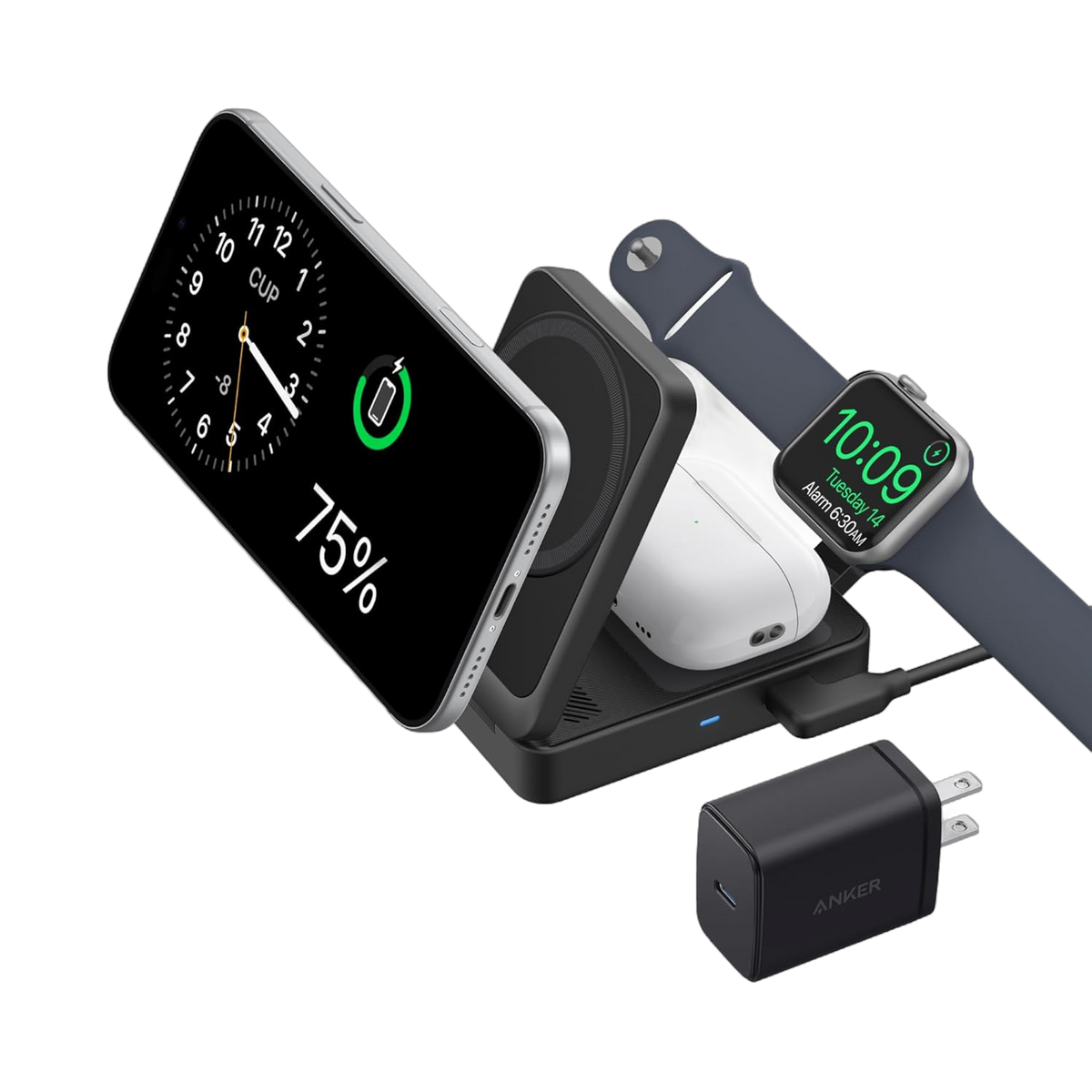 Anker MagGo Foldable 3-in-1 Wireless Charging Station — additional product view 7