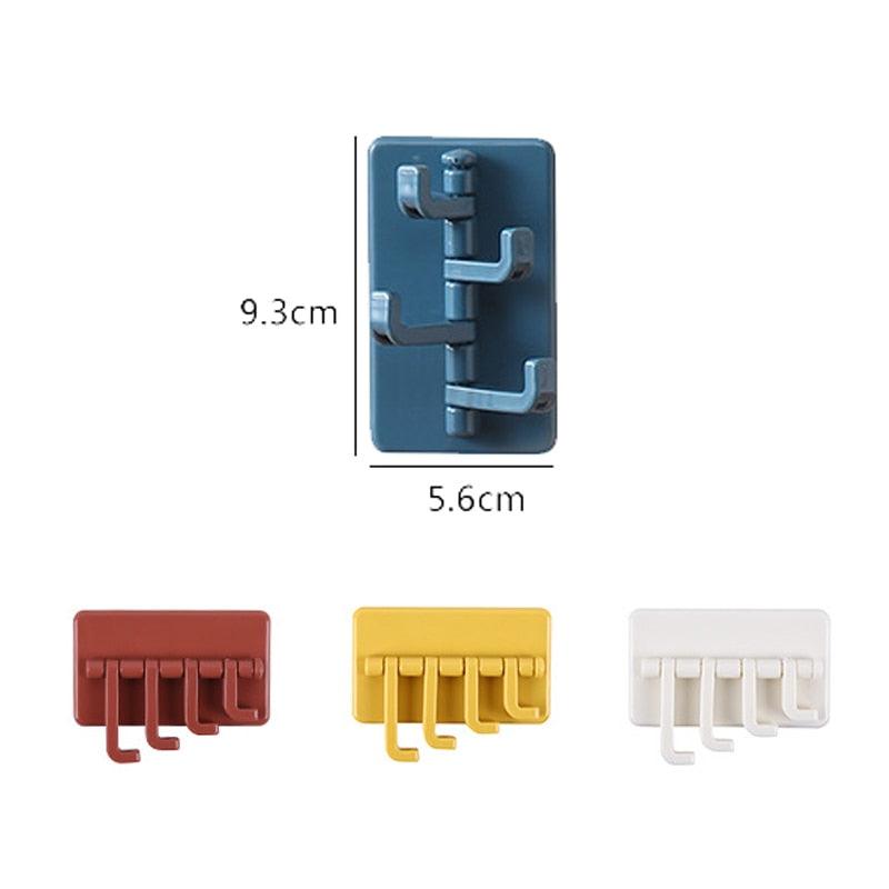 Rotating Adhesive Wall Hook — additional product view