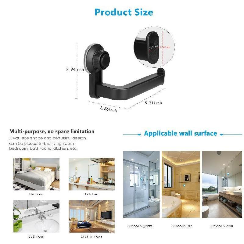 Suction-Mount Toilet Paper Holder — supplier image 8