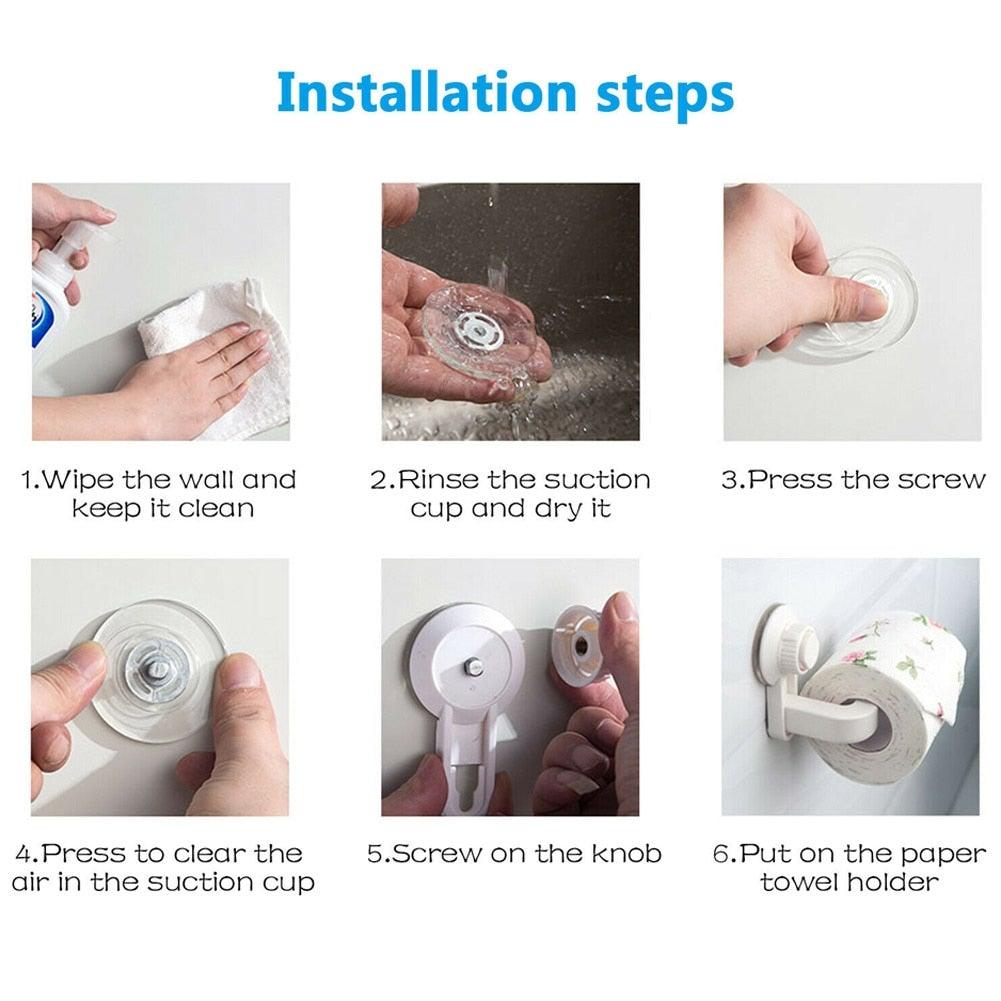 Suction-Mount Toilet Paper Holder — supplier image 13